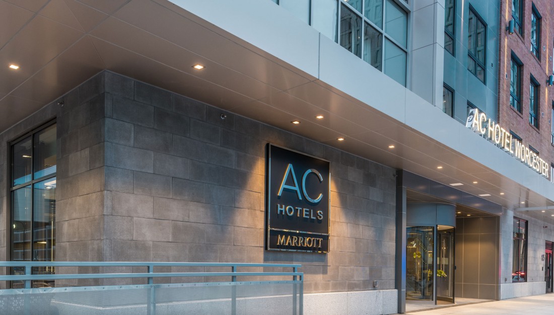 AC Hotel, Marriott, Worcester, MA, PROCON, CEI Materials, AC Hotel Worcester JS Photography 