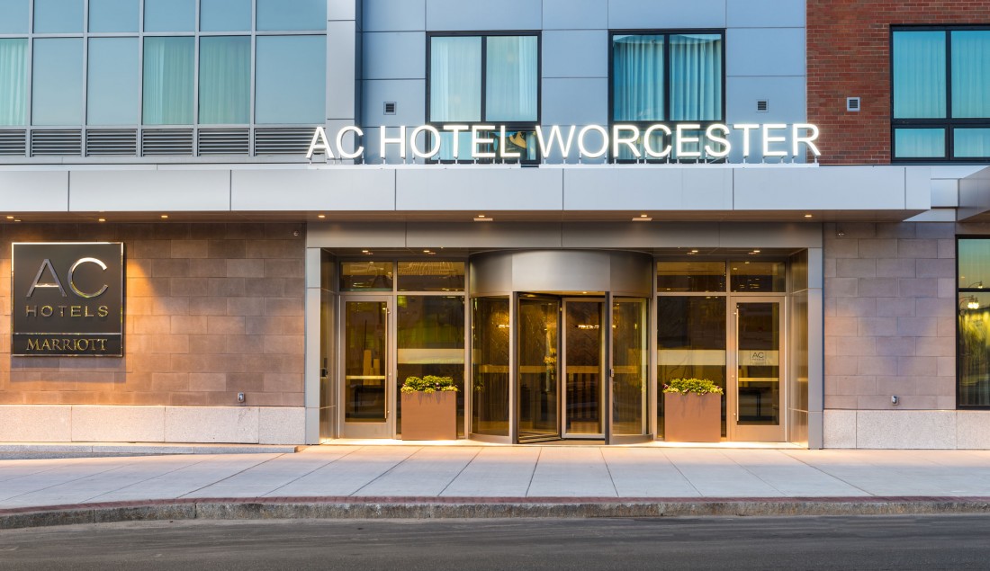 AC Hotel, Marriott, Worcester, MA, PROCON, CEI Materials, AC Hotel Worcester JS Photography 