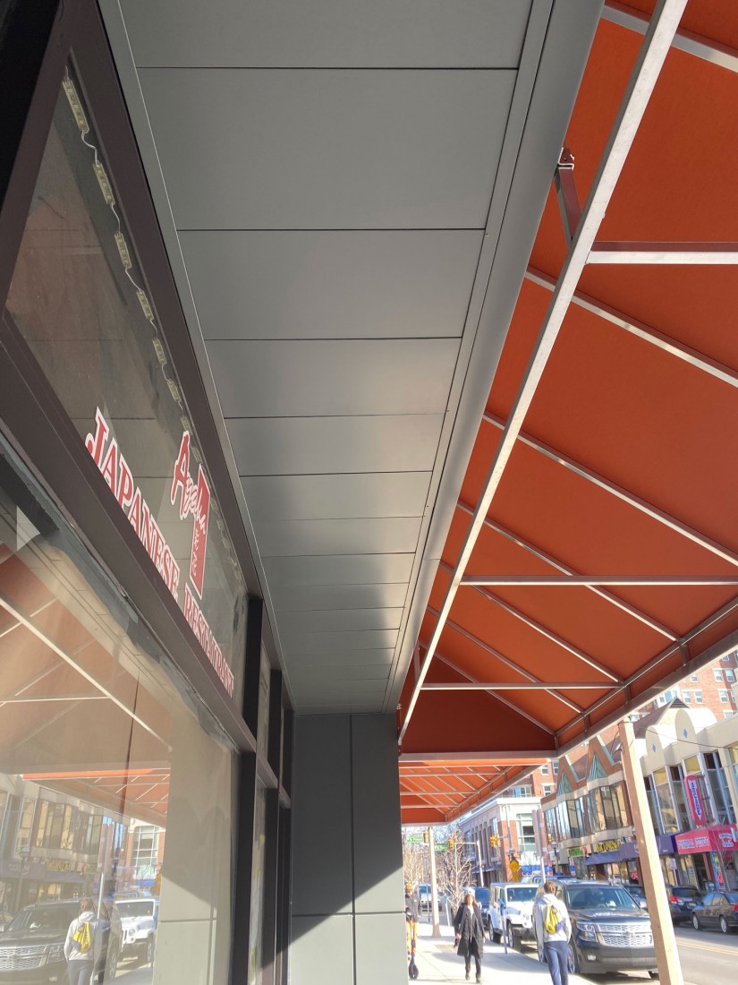 CLADLOK Modular Panel System, Retail, Restaurant, Shopping Center, South University Street, Ann Arbor