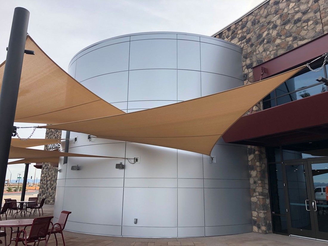 Central Christ Church, Queen Creek, Arizona, AARA Architectural Metals, Todd Associates, CEI Materials R4000