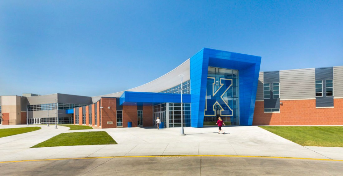 Kearney High School, Nebraska, Wilkins ADP, SGH Inc, CEI Materials, Photography Wilkins