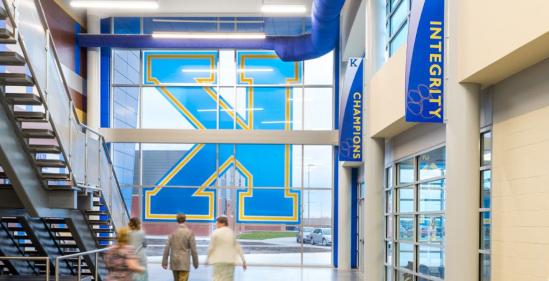 Kearney High School, Nebraska, Wilkins ADP, SGH Inc, CEI Materials, Photography Wilkins