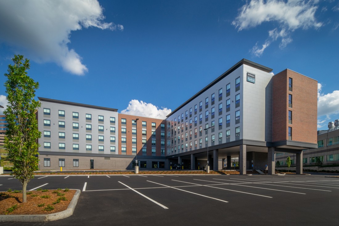 Photograph courtesy of Residence Inn/Fairfield Inn & Suites by Marriott Boston Waltham and JS Photography