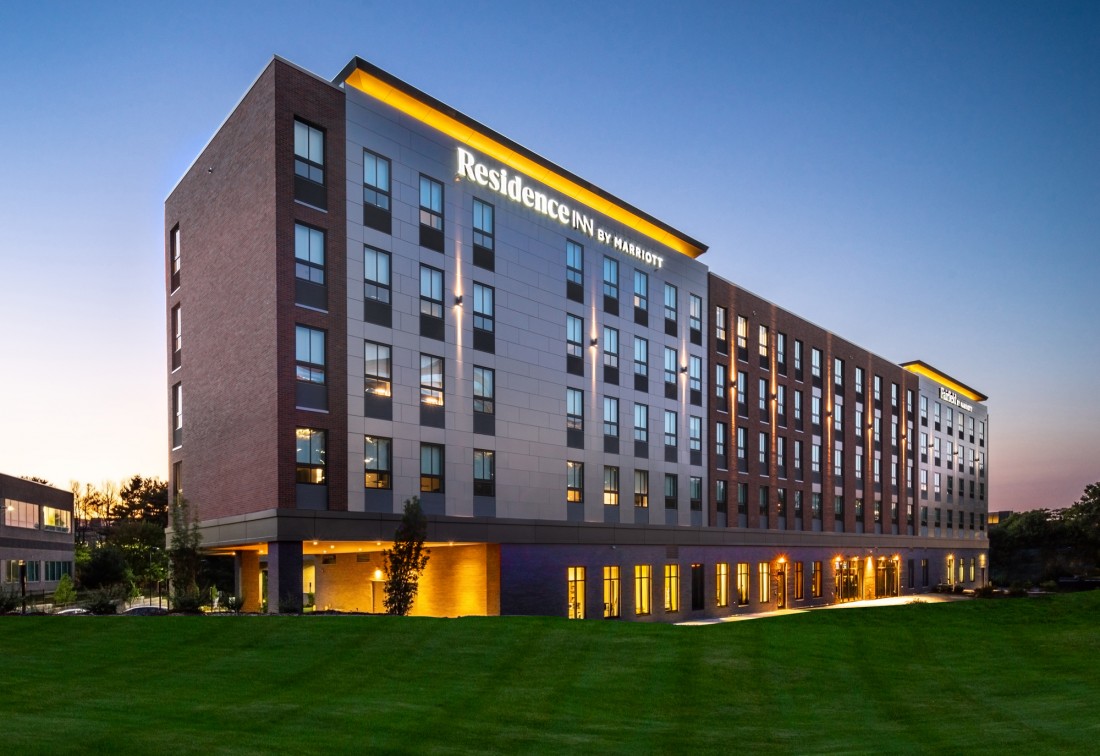 Photograph courtesy of Residence Inn/Fairfield Inn & Suites by Marriott Boston Waltham and JS Photography