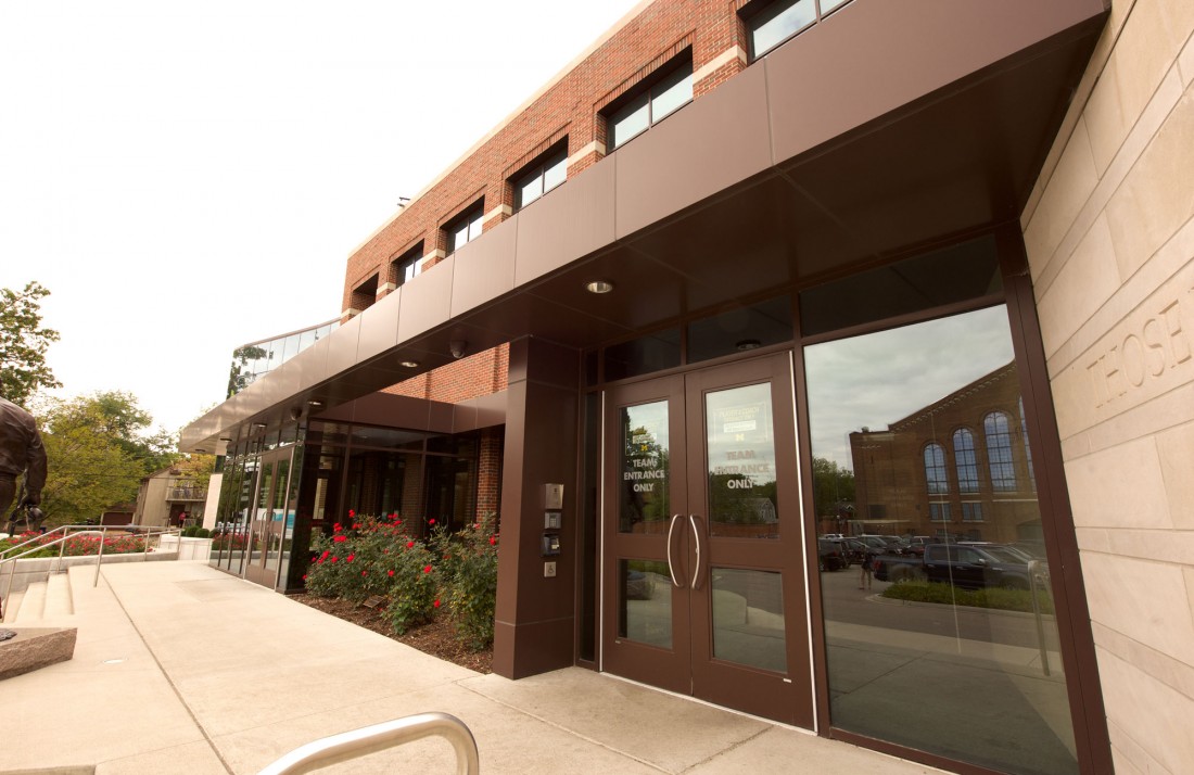 Schembechler Hall University of Michigan, Integrated Architecture, JS Vig Construction, CEI Materials W5000