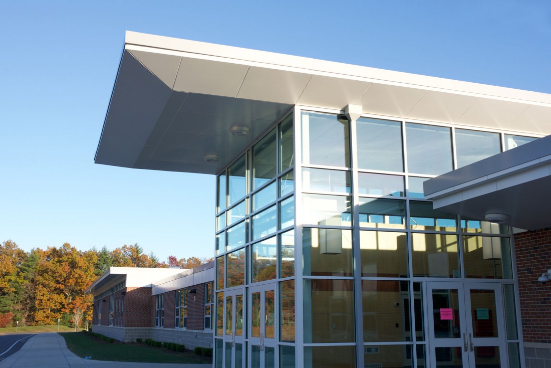Southwick Regional School, Southwick, MA, JCJ Architecture, Fontaine Bros, CEI Materials W5000