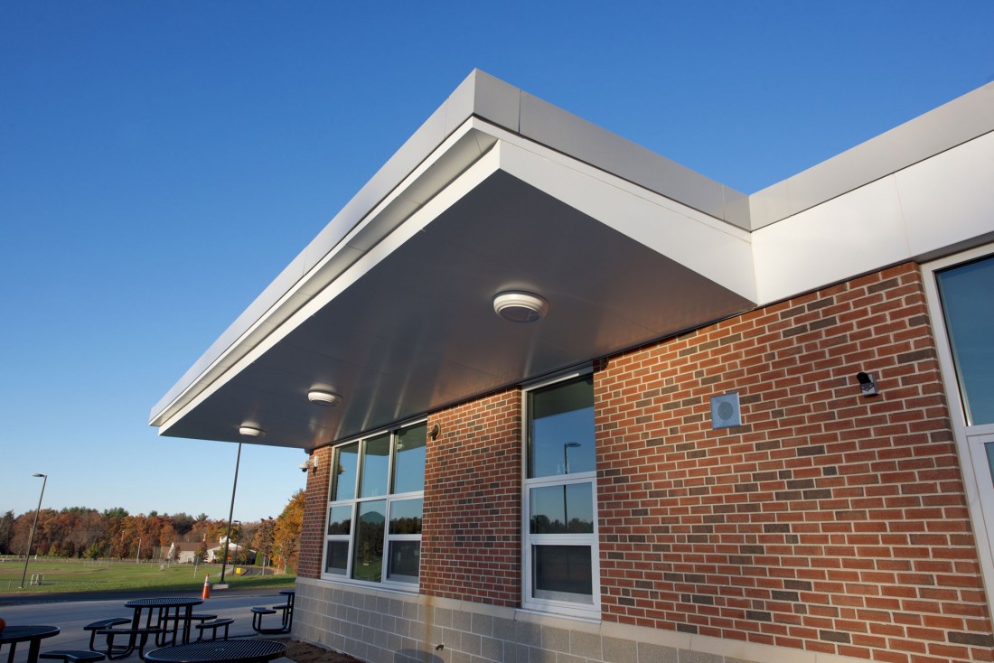 Southwick Regional School, Southwick, MA, JCJ Architecture, Fontaine Bros, CEI Materials W5000