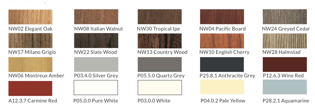 Inoveze Rainscreen Planking Systems - CEI Materials  - InovezeColors