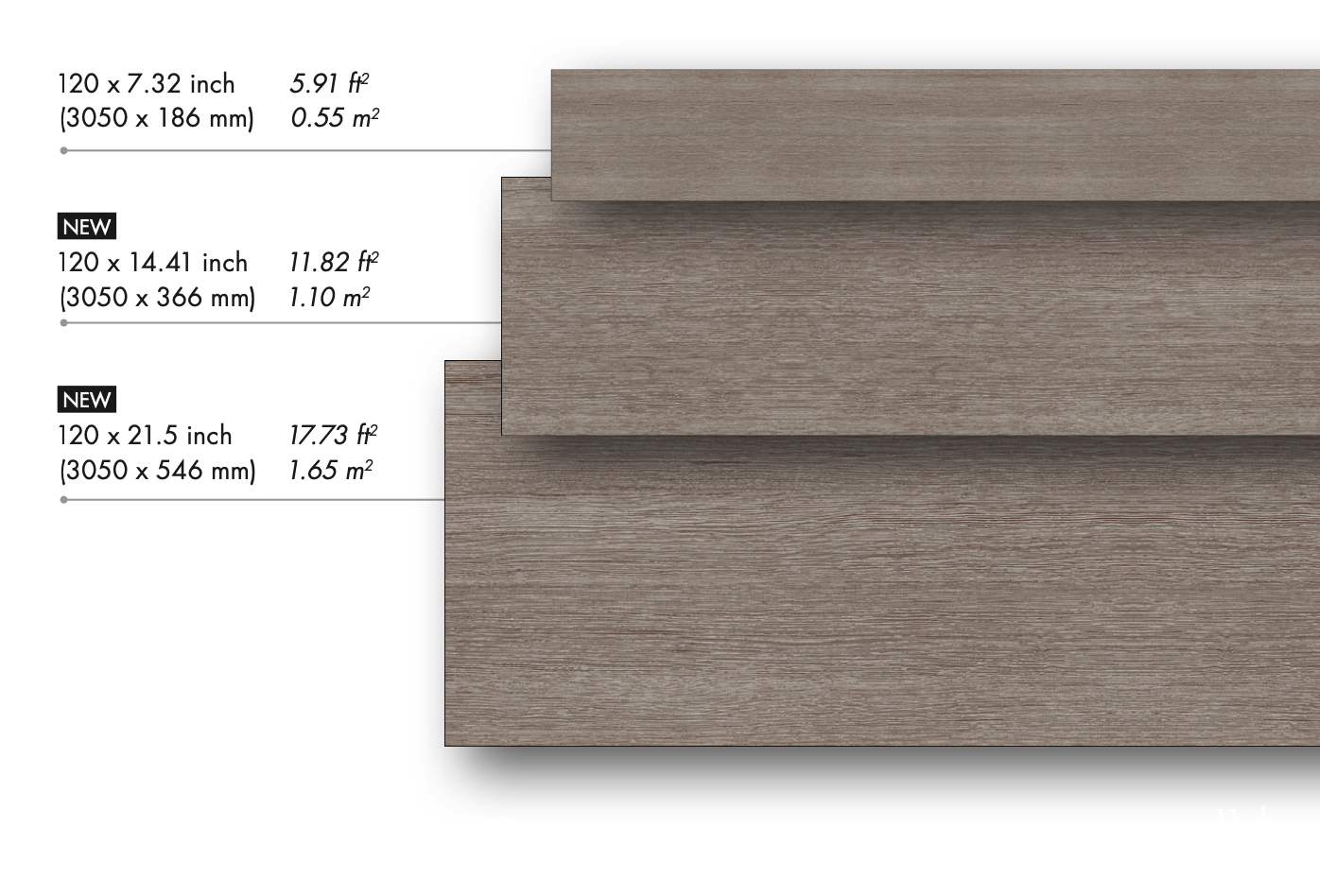 PURA&reg; NFC by Trespa - CEI Materials - Trespa_Pura_Sizing