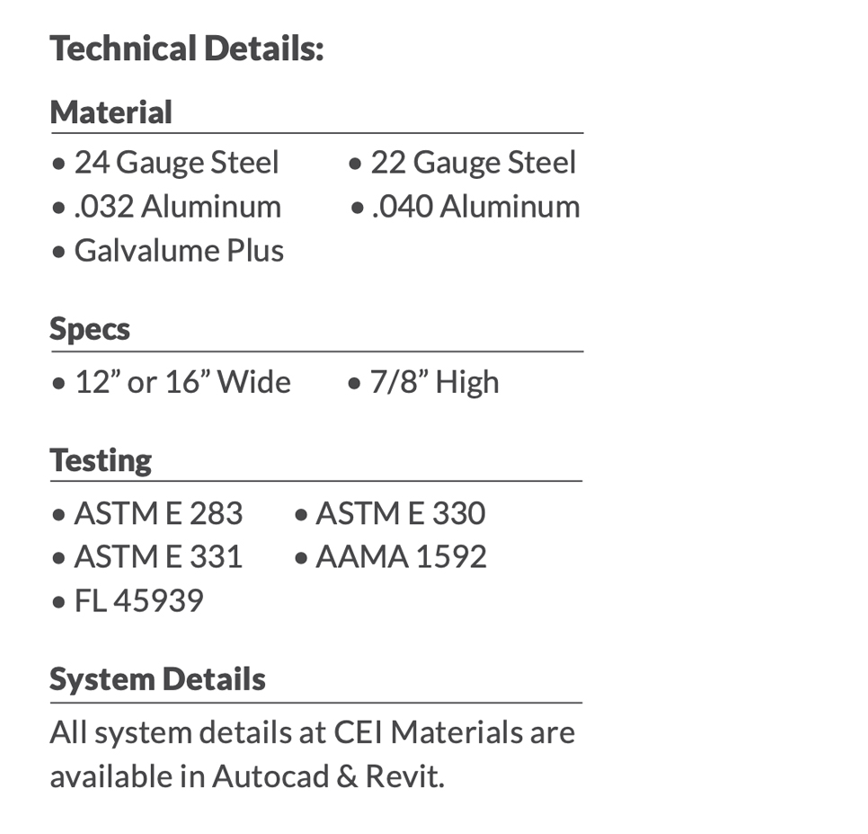 Ultra Panel Series - CEI Materials - Wave_Tech_Details