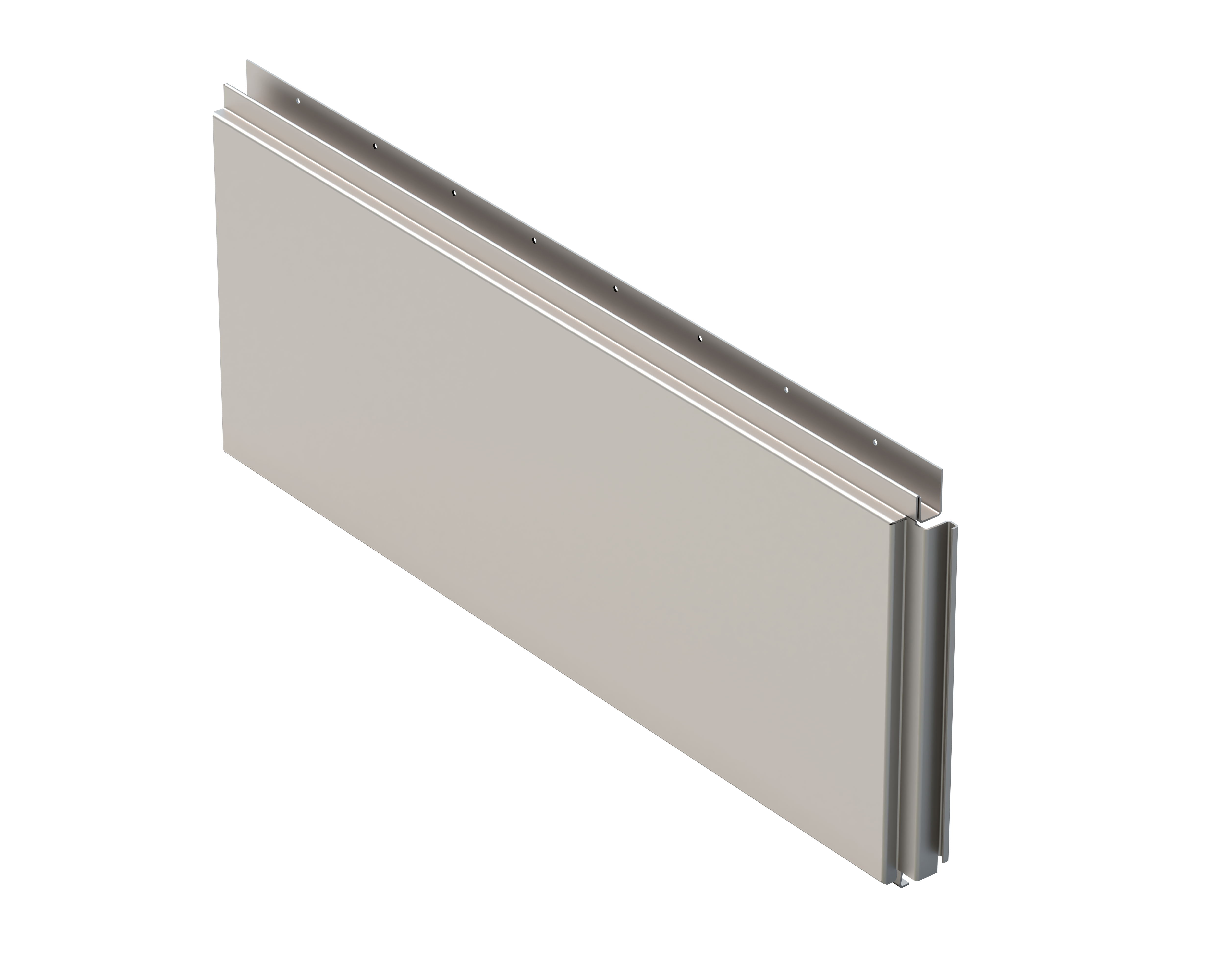 CLADLOK™ panel flat long cassette